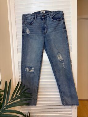 Kensie Vintage Luxe Jeans in Blue Size 10 with Stretch Slim Fit